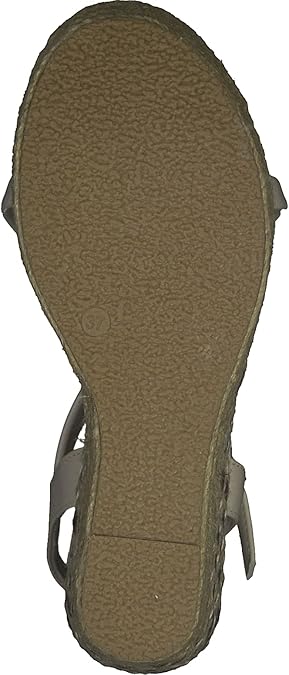 MARCO TOZZI Damskie sandały klinowe 2-2-28713-20, niebieski